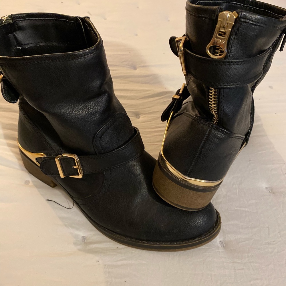 Leather Ankle Boots